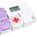 Cozycabin 7-Day Pill Organizer with Alarm - Large Weekly Vitamin & Medication Box (AM/PM) for Travel - Rainbow - Buy Online on GoSupps.com