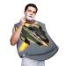 Jet Fighters Print Beard Bib Apron For Men Beard Hair Catcher For Men Shaving Trimming Beard Cape Cloth