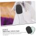 FRCOLOR Heel Pads for High Heels - 8 Pairs Cushioned Inserts for Foot Comfort - Black Rear Half Pads (9.52x7x0.8cm) - International Shipping Available - Buy Online on GoSupps.com
