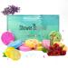 Nielies Shower Steamer Aromatherapy Gift Box | Escape Stress Relaxation Natural Essential Oils & Sea Salt | Shower Steamers for Bathing| Valentines Day Gifts for Unisex | Blue Pack of 8 1 Count (Pack of 8)