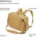 Stokke Xplory X Wrap Pocket - Versatile Shoulder Bag & Backpack Includes Foldable Diaper Pad UPF 50+ Water-Repellent Easy to Clean - Golden Yellow - Buy Online on GoSupps.com