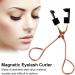 Eyelash Curler - Handheld Eye Lash Curler Padded Handle Curler Magnetic Eyelash Clip Applicator False Eyelash Quantum Magnetic Glue-Free Eyelash Curler - Buy Online on GoSupps.com