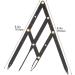 Didiseaon 5 Pcs Second Generation Scale Eyebrow Shape Microblading Ruler Eyebrow Measurement Tool Bagged Mold 25x5x0.6cmx5pcs Blackx5pcs - Buy Online on GoSupps.com