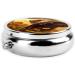 Buy Mini Travel Metal Pill Box | 2.0x2.0x0.7 in Elephant & Sunflower Design | Portable Medicine Organizer - Buy Online on GoSupps.com