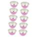 Minkissy 10st bowl for melting wax tinker tools for candles to make yourself chocolate melting pot melting bowl made of aluminum hair aluminum foil non -stick