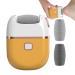 Electric Foot Scrubber File | Rechargeable Foot File with 2 Adjustable Speed | Callus Remover Tools for Dead Skin Removal - Portable Electronic Pedicure Tools for Home Pedicure and Podiatry Yellow