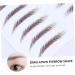 SKISUNO Authentic Eyebrows 5pcs Temporary Makeup Bionic D False Eyebrows Eyebrow Sticker Tattoos Shaping Stickers Transfers - Buy Online on GoSupps.com