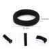 200PCS Mini Seamless Black Baby Hair Bands for Girls - Soft Toddler Hair Ties/Ponytail Holders 1 Inch Diameter - Buy Online on GoSupps.com