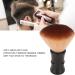 Premium Foam Beard Brush for Men - Compact Wooden Design Gentle Nylon Bristles Dirt Removal for Home Use - Black - Buy Online on GoSupps.com
