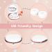 gdnspot Ultrasonic Portable Contact Lens Cleaner - Automatic, USB Charging, Suitable for Soft, Hard, Colored, RGP, and OK Lenses - White - Buy Online on GoSupps.com