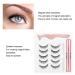 Magnetic Eyeliner & Eyelash Kit - 5 Pairs 3D No Glue Needed | Easy Application with Tweezers - Buy Online on GoSupps.com