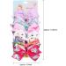 Kalolary 5 Unicorn Hair Clips - 12 Rainbow Hair Loops for Kids | Perfect Birthday & Children's Day Gift - Buy Online on GoSupps.com