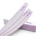 Lisoviom Professional Nail File Set 6 Pcs 100/180 Grit Nail File Emery Boards for Nail Files Professional Suitable for Gel Acrylic Nail File Nail Files for Natural Nail Technician Accessories