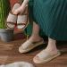 TECEYFEET 6 Pair Set Linen Slippers - Open Toe Bathing Pantolettes Slipproof Hotel & Spa Slippers for Men & Women (EU Size 30-43) - Buy Online on GoSupps.com