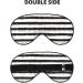 Buy Ink and Gold Dot Stripes Sleep Mask - Adjustable Breathable Eye Mask for Comfortable Sleep | International Shipping Available - Buy Online on GoSupps.com