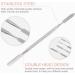 Toyvian Lot de 4 B tonnets D Agitation en Acier Inoxydable Spatules Cosm tiques Multifonctions Tailles Hexagonale Octogonale et Ronde Accessoires Manucure et Maquillage Professionnels - Buy Online on GoSupps.com