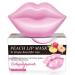 Lip mask lip pads lip mask lip mask moisturizing lip pads lip sleeping mask for lip care suitable for dry and cracked lips 20 pieces (peach)