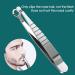  Ahuuen Eyebrow Pliers Nose Hair Clippers Anti Slip Round Tip Shavers Precisely For and Dry Shaving Sensitive Skin Care Travel Body and Ear - Buy Online on GoSupps.com