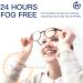 Anti-Fog Lens Wipe - Pre-Moistened Cleaner for Eyeglasses Goggles Mirrors & Windows - International Shipping - Buy Online on GoSupps.com