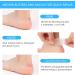 24 Pieces Hydrocolloid Gel Pads for Feet - Invisible Protection for Friction Pain Relief in Toes Heels & Forefoot | Ideal for Hiking & Daily Use - Buy Online on GoSupps.com