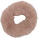 Topkids Accessories Super Fluffy Faux Fur Scrunchie Medium Size Scrunchie for Thick & Thin Hair for Women & Girls Pretty Hair Hair Tie Hair Bobbles Fluffy Scrunchies Ponytail Holder (Dusty Pink) - Buy Online on GoSupps.com