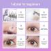 Natural C Curl Individual Lashes 11-14mm | DIY Eyelash Extension Clusters A2 | False Lashes Extension - Buy Online on GoSupps.com