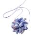 Southjieling necklace with 3D rose trailer versatile collarbone chain fashionable simulated flower collar rose-shape accessory lavender