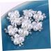 NUOBESTY 20 Pcs Embellishments Button Wedding Decoration Flatback Rhinestones Crystal Ab Rhinestones Flower Decor Crystal Flower Buttons Flatback Embellishment Rhinestone Button Bead Pearl As Shown medium - Buy Online on GoSupps.com
