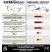 voltX CRYSTAL Full Lens Magnified Reading Safety Glasses - ANSI Z87.1+ CE EN166F (+1.5 Dioptre) Anti-Fog UV400 Lens - Buy Online on GoSupps.com