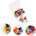 Mobestech 640 PCS Silicone Tooth Color Code Rings - Dental Label Accessories High Pressure Coder Rings Multi-Color Pack - Buy Online on GoSupps.com