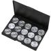PLAFOPE 3pcs 15 Empty Cosmetic Case Cosmetic Cases for Traveling Travel Makeup Case Empty Makeup Eyeshadow - Buy Online on GoSupps.com