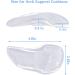 High Arch Support Inserts for Men & Women | Flat Feet Relief & Plantar Fasciitis Support - 3 Pairs (4.8 x 2.6 - Buy Online on GoSupps.com