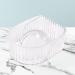 YUSSEQDD Nail Art Tool Nail Soaking Bowl for Manicure SPA Acrylic Remover Portable and Lightweight Transparent 14.8x11.5x5.7cm 14.8x11.5x5.7cm Transparent - Buy Online on GoSupps.com