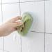 Clisted 2X Handle Bath Brush Tile Brush Kitchen Decontamination Brush Pot Sponge Cleaning Brush Blue - Buy Online on GoSupps.com