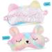 FOMIYES Unicorn Eye Masks - 6 Pcs Reusable Blindfold Sleep Masks for Kids & Adults | Cosplay Animal Accessories for Sleep & Office - Buy Online on GoSupps.com