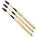 Set of 3 Eyelash Brushes with Spiral Rod Design for Curling and Cleaning Eyelashes and Eyebrows