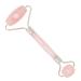 ROLL ON JADE - Anti-Aging Face Massager Roller Raw Rose Quartz 100% Natural - Natural Lifting, soothes dry skin, drains, stimulates, smoothes the skin