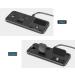 GLANA 3-in-1 Portable Charging Station for Apple Devices - Foldable Charger Stand for iWatch and iPhone AirPods Pro - Black - Buy Online on GoSupps.com