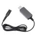 4.3V USB A00390 Charger Cable for Shaver Replacement Power Cord for Charger QG3340 A00390 RQ320 RQ328 RQ330 RQ331 RQ338 RQ350 QP2520/90/70/72