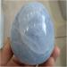 Crystal 1pc 300-340g Natural Blue Crystal Sparkling Blue Celestite polishing Stones Stone Collection - Buy Online on GoSupps.com