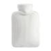 samply Hot Water Bottle with Cover - 2L Hot Water Bag with Furry Cover White 2L White