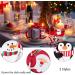 Ruuizksa Pack of 25 Christmas Lollipop Paper Cards Santa Claus Festival Children's Birthday Party Sweets Gifts Package Packaging Decoration Easy to Use - Buy Online on GoSupps.com