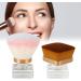 Flat Top Foundation Brush Blusher Brush for Loose Powder Synthetic Fiber Comfortable Handle with Makeup Base - Buy Online on GoSupps.com