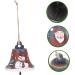 Buy Abaodam 4-Piece Wrought Iron Christmas Tree Hanging Bells | Snowy Decor for American Style Xmas Trees | 7x7cm | International Shipping Available - Buy Online on GoSupps.com