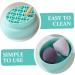 DOITOOL Makeup Brush Scrubber Mat Brush Cleaning Bowl for Makeup Tool Makeup Sponge Cleaner Cleaning Bowl for Makeup Brush Makeup Brush Cleaning Pad Silica Gel Brush Pad Make up - Buy Online on GoSupps.com