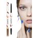 Waterproof Eyeliner | Cream Gel Texture with Brush for Eyeshadow and Eyeliner Quick Drying Makeup Supplies Eye Liner Eye Pencil for Halloween Fanelod Dirty Powder Sweet - Buy Online on GoSupps.com