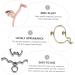 EXCEART 24pcs Epoxy alloy pendant blank hats wallet key holder bead keychain UV Resin Crafts mold witch hat - Buy Online on GoSupps.com