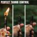 Fire Starter Survival Tool - Parrafin Wax Infused Hemp Rope - Bushcraft Essential for Flint and Steel - 39 Long Wick Tinder Cord - Buy Online on GoSupps.com