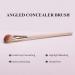 Bethy Beauty Angled Under Eye Concealer Brush Finger Shape Nose Contour Makeup Brush for Liquid and Cream Blending and Diffusing Small Foundation Brush Cosmtic Tool Smooth Canvas - Buy Online on GoSupps.com
