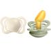 BIBS Pacifiers - Couture Collection | BPA-Free Baby Pacifier | Made in Denmark | Set of 2 Ivory/Sage Color Premium Soothers | Size 6-18 Months